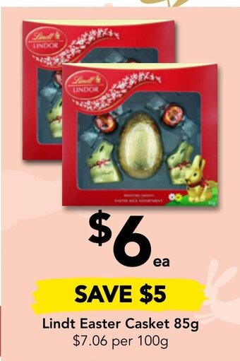 Drakes Lindt Easter Casket 85g offer