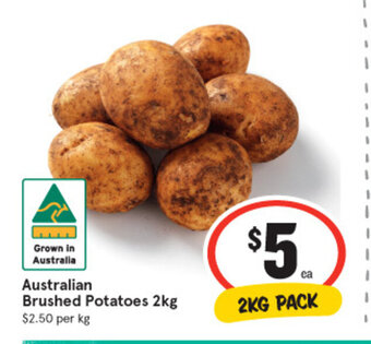 IGA Australian Brushed Potatoes 2Kg offer