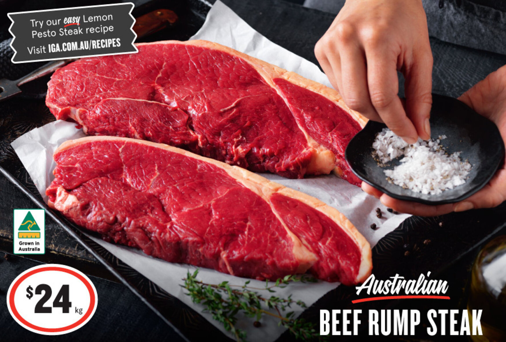 Australian Beef Steak offer at IGA