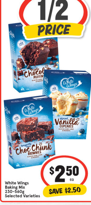 IGA White Wings Baking Mix 230-560g offer