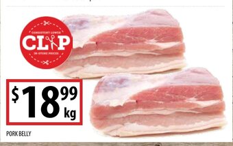 Supabarn Pork Belly offer