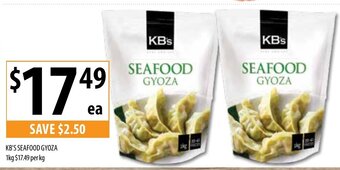 KB's Seafood Gyoza