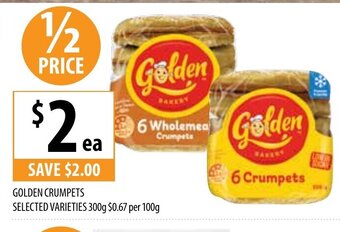 Supabarn Golden Crumpets offer