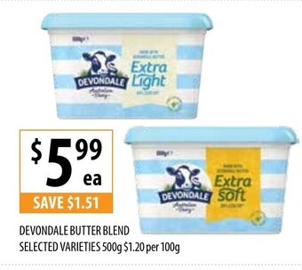 Supabarn Devondale Butter Blend offer