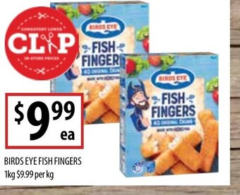 Supabarn Birds Eye Fish Fingers offer