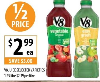 Supabarn V8 Juice 1.25 Litre offer