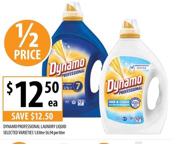 Supabarn Dynamo Professional Laundry Liquid offer
