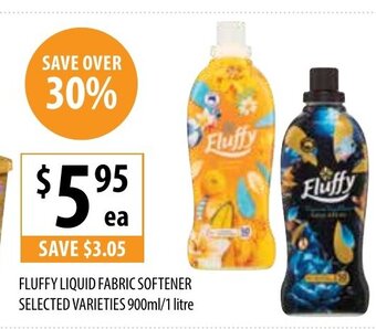 Supabarn Fluffy Liquid Fabric Softener offer