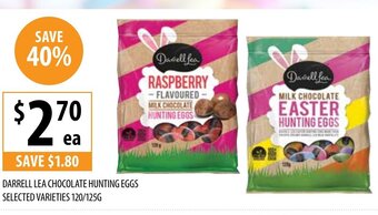 Supabarn Darrell Lea Chocolate Hunting Eggs offer