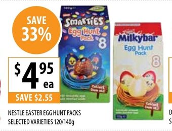 Supabarn Nestle Easter Egg Hunt Packs offer