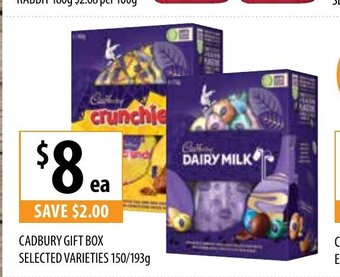 Supabarn Cadbury Gift Box offer