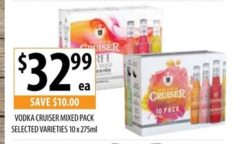 Supabarn Vodka Cruiser Mixed Pack offer