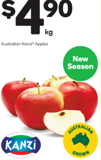 Woolworths Australian Kanzi Apples offer