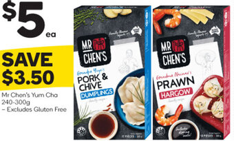 Woolworths Mr Chen's Yum Cha 240-300g offer