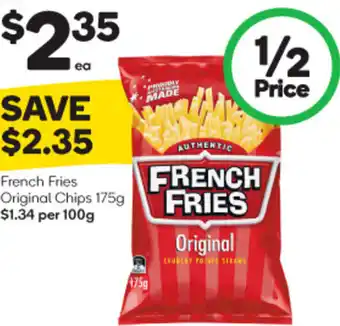 Woolworths French Fries Original Chips 175g offer