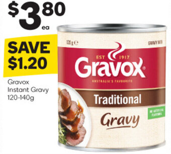 Woolworths Gravox Instant Gravy 120-140g offer