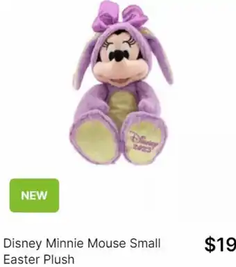 Target Disney Minnie Mouse Small Easter Plush offer