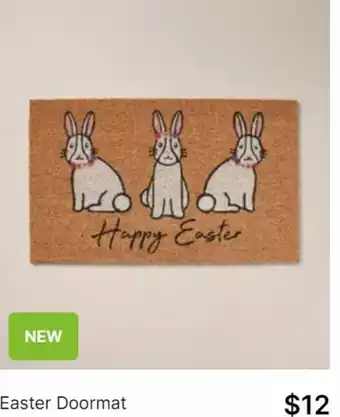 Target Easter Doormat offer