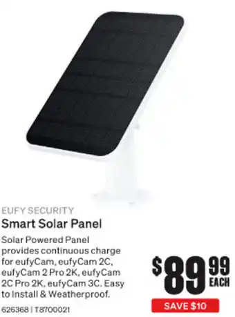 SuperCheap Auto Eufy Security Smart Solar Panel offer