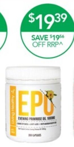 Terry White Living Healthy Selected Range offer