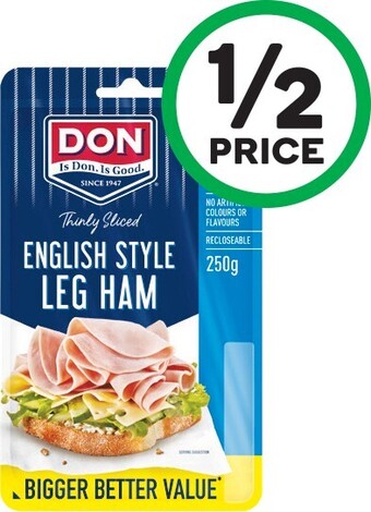 Woolworths Don Sliced Meats 180-250g u2013 From The Fridge offer