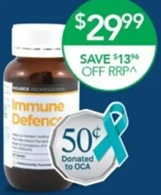 Terry White Nourex Immune Defence 60 Tablets offer