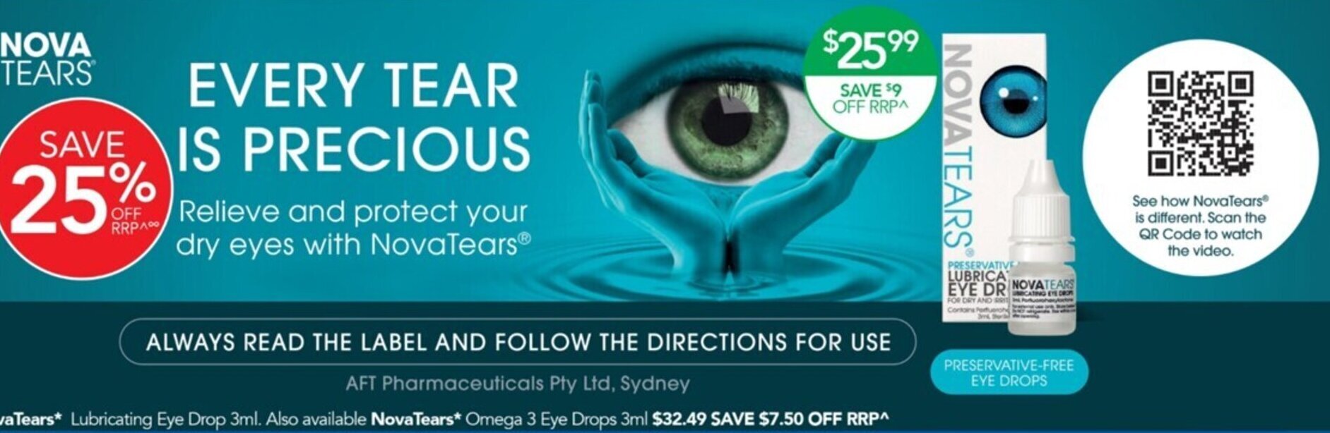 PreservativeFree Eye Drops offer at Terry White