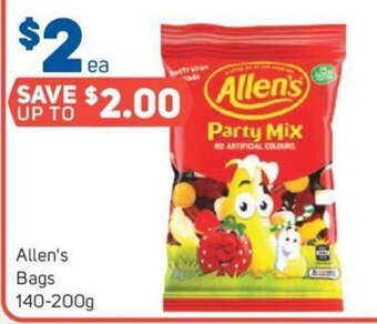Foodland Allen's Bags 140-200g offer