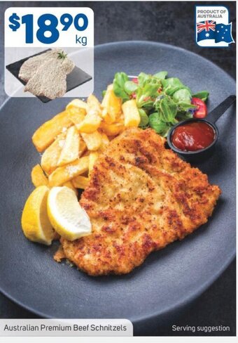 Foodland Australian Premium Beef Schnitzels offer