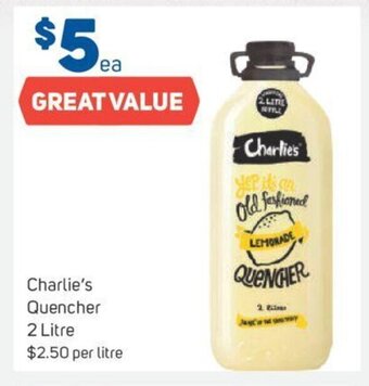 Charlie's Quencher 2 Litre