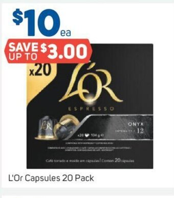 Foodland L'Or Capsules 20 Pack offer