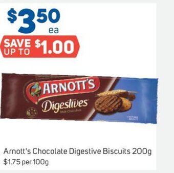 Foodland Arnott's Chocolate Digestive Biscuits 200g offer