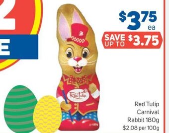 Red Tulip Carnival Rabbit 180g