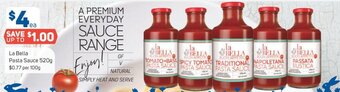 La Bella Pasta Sauce 520g