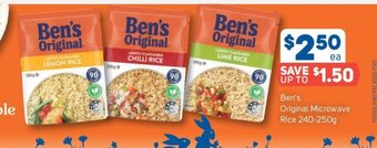 Ben's Original Microwave Rice 240-250g