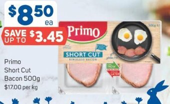 Foodland Primo Short Cut Bacon 500g offer