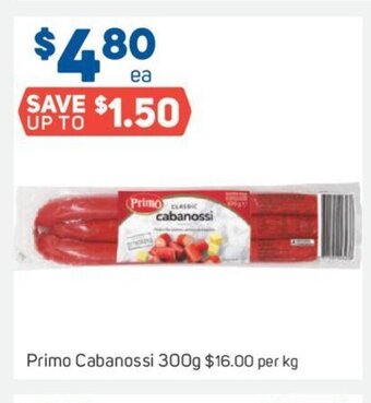 Foodland Primo Cabanossi 300g offer