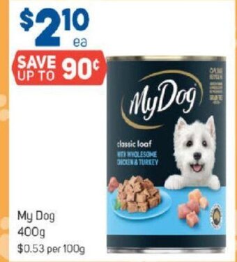 Foodland My Dog 400g offer