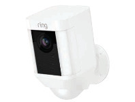 The Good Guys Ring Spotlight Wi-Fi Battery Camera - White offer