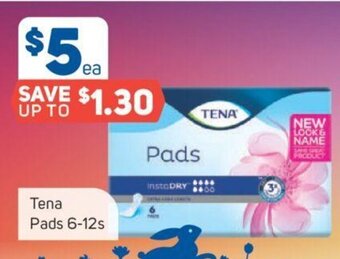 Foodland Tena Pads 6-12s offer