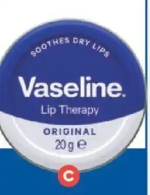 Foodland Vaseline Lip Balm 20g offer