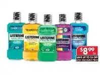 Pharmacy4Less Listerine Mouthwash 1 Litre Range offer