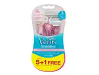 Pharmacy4Less Gillette Venus Sensitive Disposable Razor 5+1 Value Pack offer