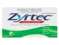 Pharmacy4Less Zyrtec Rapid Acting Hayfever & Allergy Relief 60 Mini Tablets offer