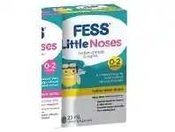 Fess Little Noses 0-2 Years+ Saline Nasal Drops + Aspirator 25ml