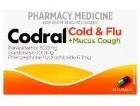 Pharmacy4Less Codral PE Cold & Flu Plus Mucus Cough 48 Capsules offer