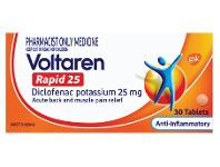 Voltaren Rapid 25 30 Tablets