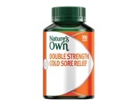 Nature's Own Double Strength Cold Sore Relief 100 Tablets
