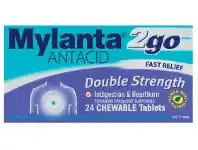 Pharmacy4Less Mylanta 2 Go Double Strength 24 Tablets offer