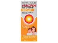 Pharmacy4Less Nurofen for Children 3 Months - 5 Years Orange Flavour Liquid 200ml offer